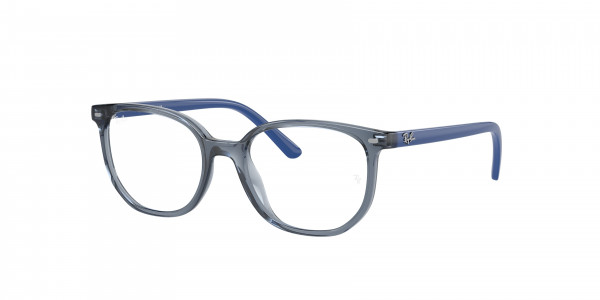 Ray-Ban Junior RY9097V JUNIOR ELLIOT Eyeglasses, 3897 JUNIOR ELLIOT TRANSPARENT BLU (BLUE)