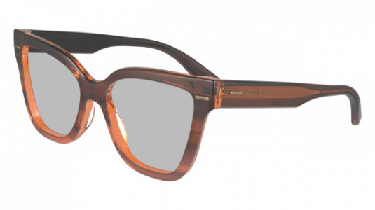 Calvin Klein CK23543 Eyeglasses, (240) STRIPED BROWN