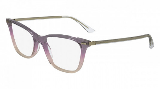 Calvin Klein CK23544 Eyeglasses, (514) TRANSPARENT VIOLET/PINK/NUDE