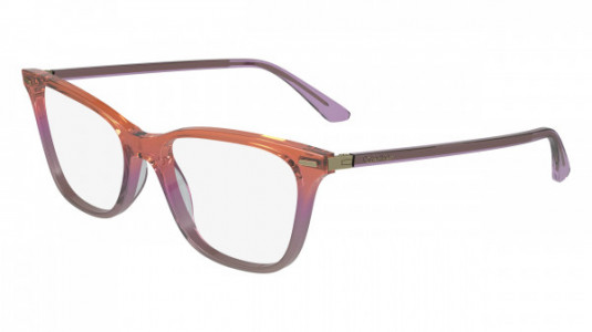 Calvin Klein CK23544 Eyeglasses, (815) TRANSPARENT ORANGE/PINK/NUDE
