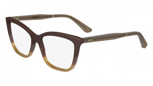 Calvin Klein CK23545 Eyeglasses, (206) DARK BROWN/BROWN/CARAMEL