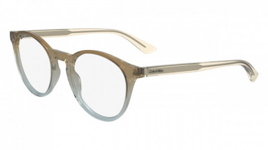 Calvin Klein CK23549 Eyeglasses, (342) KHAKI/AZURE