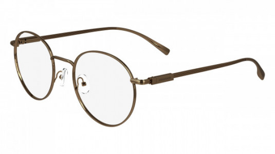 Ferragamo SF2229 Eyeglasses, (730) AMBER GOLD