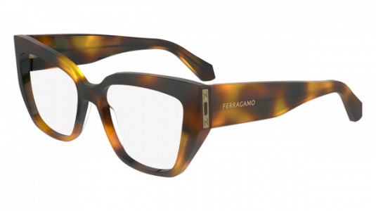 Ferragamo SF2972 Eyeglasses, (240) TORTOISE