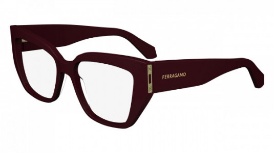 Ferragamo SF2972 Eyeglasses, (601) BURGUNDY