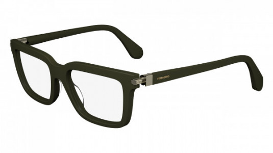 Ferragamo SF2978 Eyeglasses, (302) DARK GREEN