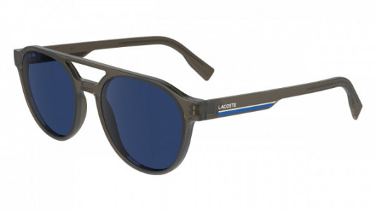 Lacoste L6008S Sunglasses, (210) TRANSPARENT BROWN