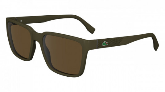 Lacoste L6011S Sunglasses, (210) BROWN/KHAKI