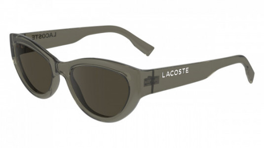 Lacoste L6013S Sunglasses, (210) TRANSPARENT BROWN
