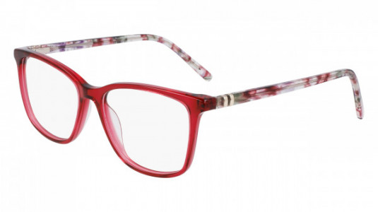 Marchon M-5024 Eyeglasses, (625) CRYSTAL RED/RED MARBLE