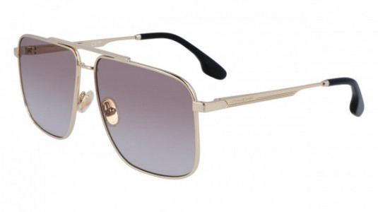 Victoria Beckham VB240S Sunglasses, (770) GOLD/BLUSH