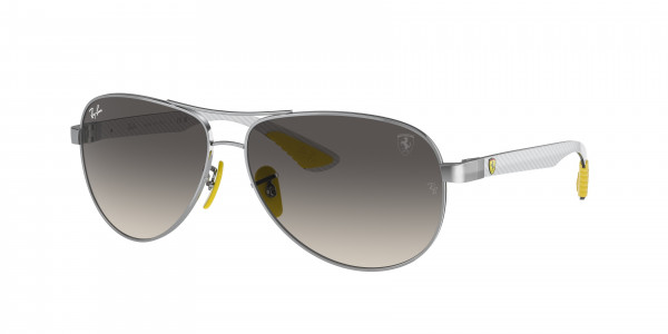 Ray-Ban RB8331M Sunglasses, F08311 SILVER GREY GRADIENT (SILVER)