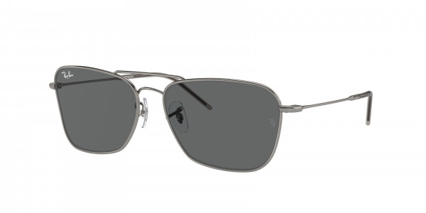 Ray-Ban RBR0102S CARAVAN REVERSE Sunglasses, 004/GR CARAVAN REVERSE GUNMETAL DARK (GREY)
