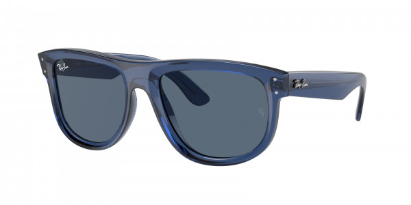 Ray-Ban RBR0501S BOYFRIEND REVERSE Sunglasses, 67083A BOYFRIEND REVERSE TRANSPARENT (BLUE)