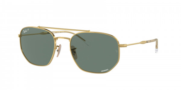 Ray-Ban RB3707 Sunglasses, 001/O9 ARISTA POLAR GREY (GOLD)