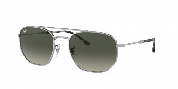 Ray-Ban RB3707 Sunglasses, 003/71 SILVER GREY GRADIENT (SILVER)