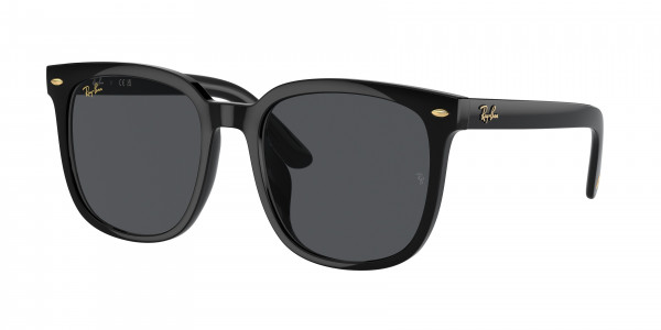 Ray-Ban RB4401D Sunglasses, 675787 BLACK DARK GREY (BLACK)