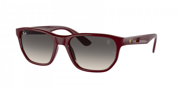 Ray-Ban RB4404M Sunglasses, F68511 DARK RED GREY GRADIENT (RED)
