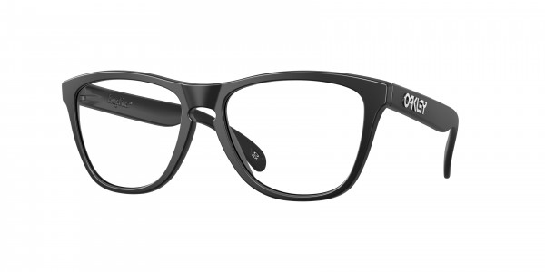 Oakley OX8137A FROGSKINS RX A Eyeglasses, 813703 FROGSKINS RX A MATTE BLACK (BLACK)