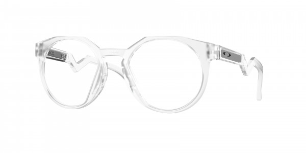 Oakley OX8139 HSTN RX Eyeglasses, 813902 HSTN RX MATTE CLEAR (WHITE)
