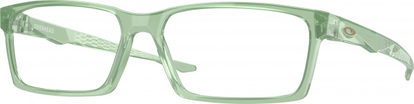 Oakley OX8060 OVERHEAD Eyeglasses, 806005 OVERHEAD POLISHED TRANS JADE (GREEN)