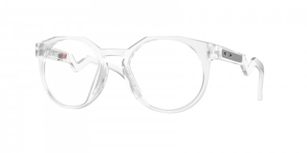 Oakley OX8139A HSTN RX A Eyeglasses, 813902 HSTN RX A MATTE CLEAR (WHITE)