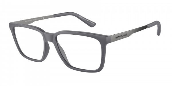 Armani Exchange AX3103 Eyeglasses, 8294 MATTE GREY (GREY)