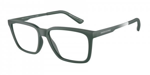 Armani Exchange AX3103 Eyeglasses, 8301 MATTE GREEN (GREEN)