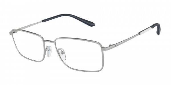 Armani Exchange AX1057 Eyeglasses, 6020 MATTE SILVER (SILVER)
