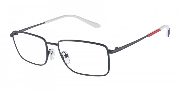 Armani Exchange AX1057 Eyeglasses, 6099 MATTE BLUE (BLUE)