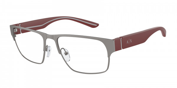 Armani Exchange AX1059 Eyeglasses, 6003 MATTE GUNMETAL (GREY)