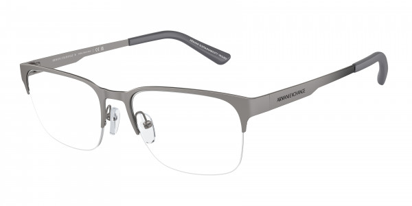Armani Exchange AX1060 Eyeglasses, 6003 MATTE GUNMETAL