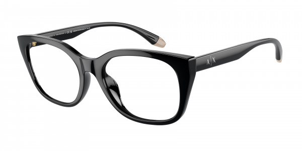 Armani Exchange AX3099U Eyeglasses, 8158 BLACK