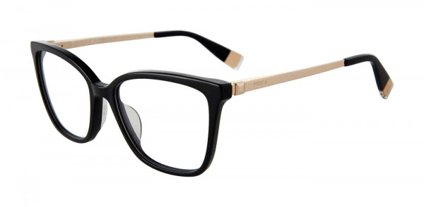 Furla VFU723 Eyeglasses, BLACK (0700)