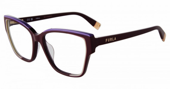Furla VFU718 Eyeglasses, BORDEAUX (01CK)