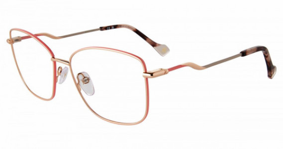 Yalea VYA119 Eyeglasses, COPPER GOLD (02AM)