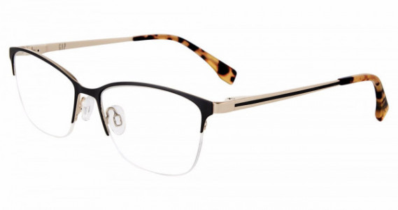 GAP VGP039 Eyeglasses, BLACK W/SILVER (0BLA)