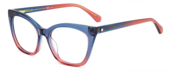 Kate Spade LELIA Eyeglasses, 08RU BLUE RED
