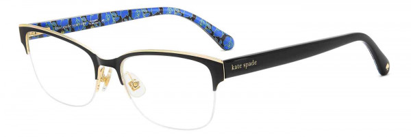Kate Spade MARJORIE Eyeglasses, 0EFC BLK PTTBL