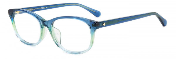 Kate Spade SUKI/F Eyeglasses, 05MZ TEAL BLUE