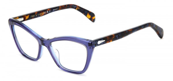 rag & bone RNB3065 Eyeglasses, 0PJP BLUE