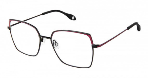 Fysh UK F-3720 Eyeglasses, S208-FUCHSIA BLACK