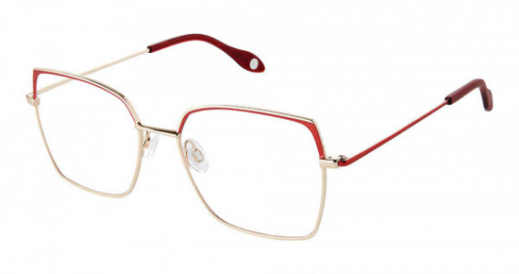 Fysh UK F-3720 Eyeglasses, S210-RED GOLD