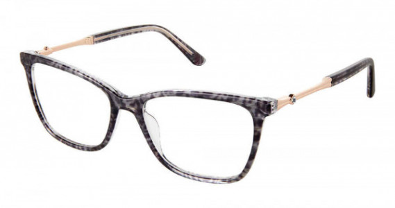 SuperFlex SF-635 Eyeglasses, S303-GR LEOPD RS GD