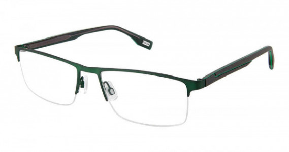 Evatik E-9262 Eyeglasses, M216-FOREST GREEN
