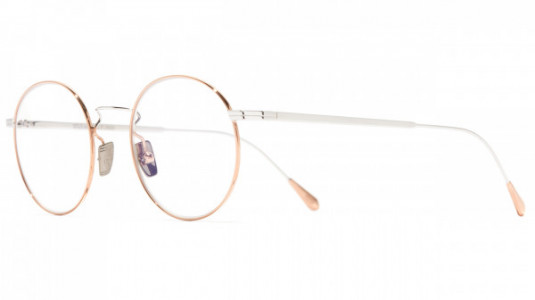 Cutler and Gross AUOP000148RR Eyeglasses, (004) RHODIUM/ROSE GOLD