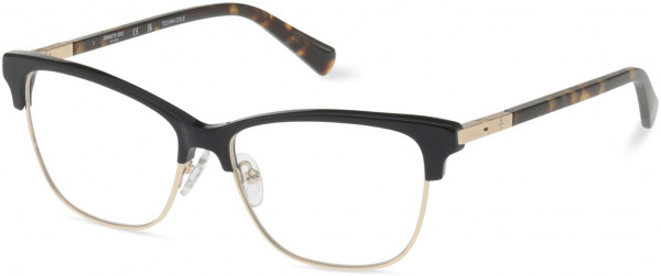 Kenneth Cole New York KC0362 Eyeglasses, 001 - Shiny Black / Shiny Black