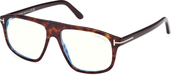 Tom Ford FT5901-B Eyeglasses, 052 - Dark Havana / Shiny Dark Brown