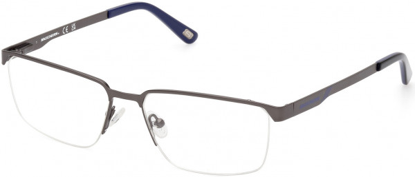 Skechers SE3375 Eyeglasses, 009 - Matte Gunmetal