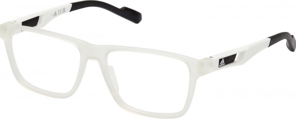 adidas SP5058 Eyeglasses, 026 - Crystal / Matte White
